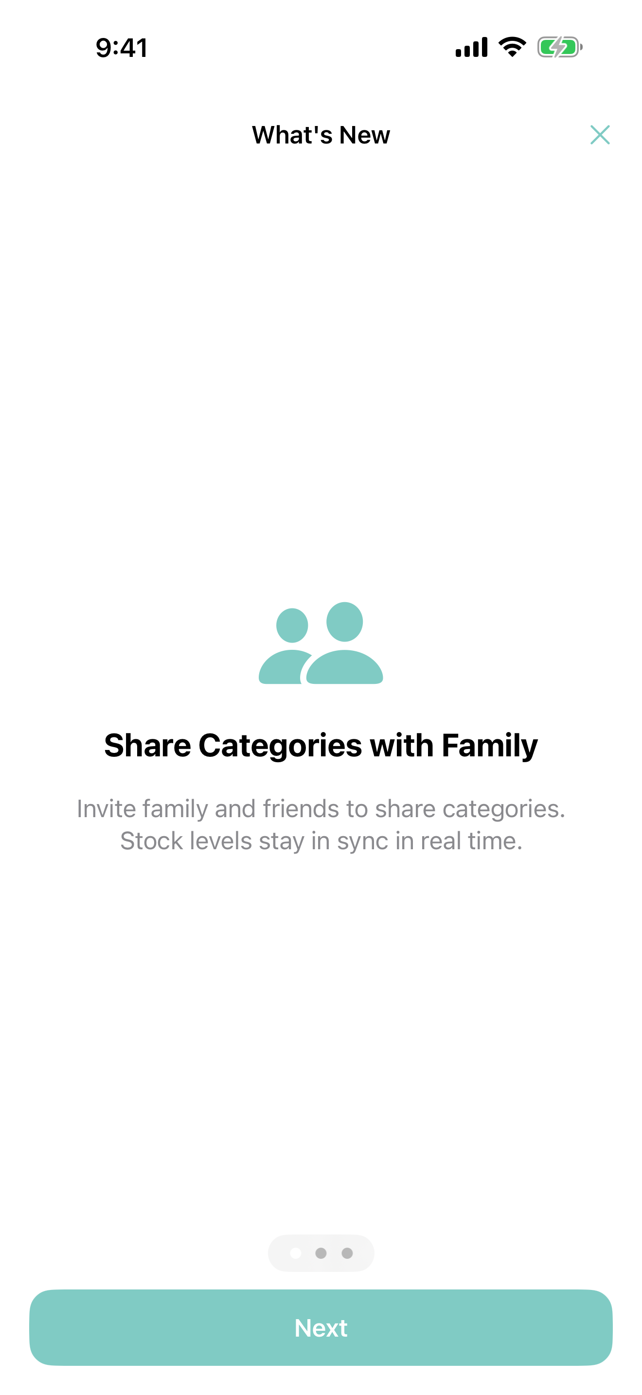 Share with Family & Friendsscreen
